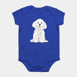 French Poodle Baby Bodysuit